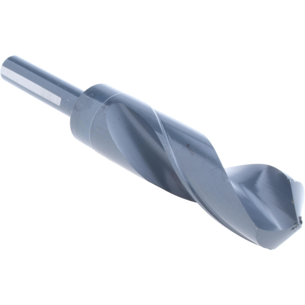 Hertel 77428928 Reduced Shank Drill Bit 1-3/64'' Dia, 1/2'' Shank Dia, 118 °, High Speed Steel