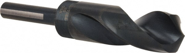 Hertel 77428969 Reduced Shank Drill Bit 1-7/64'' Dia, 1/2'' Shank Dia, 118 °, High Speed Steel