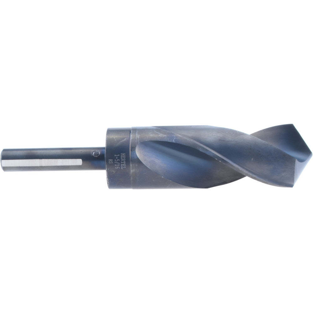 Hertel 77429041 Reduced Shank Drill Bit 1-5/16'' Dia, 1/2'' Shank Dia, 118 °, High Speed Steel
