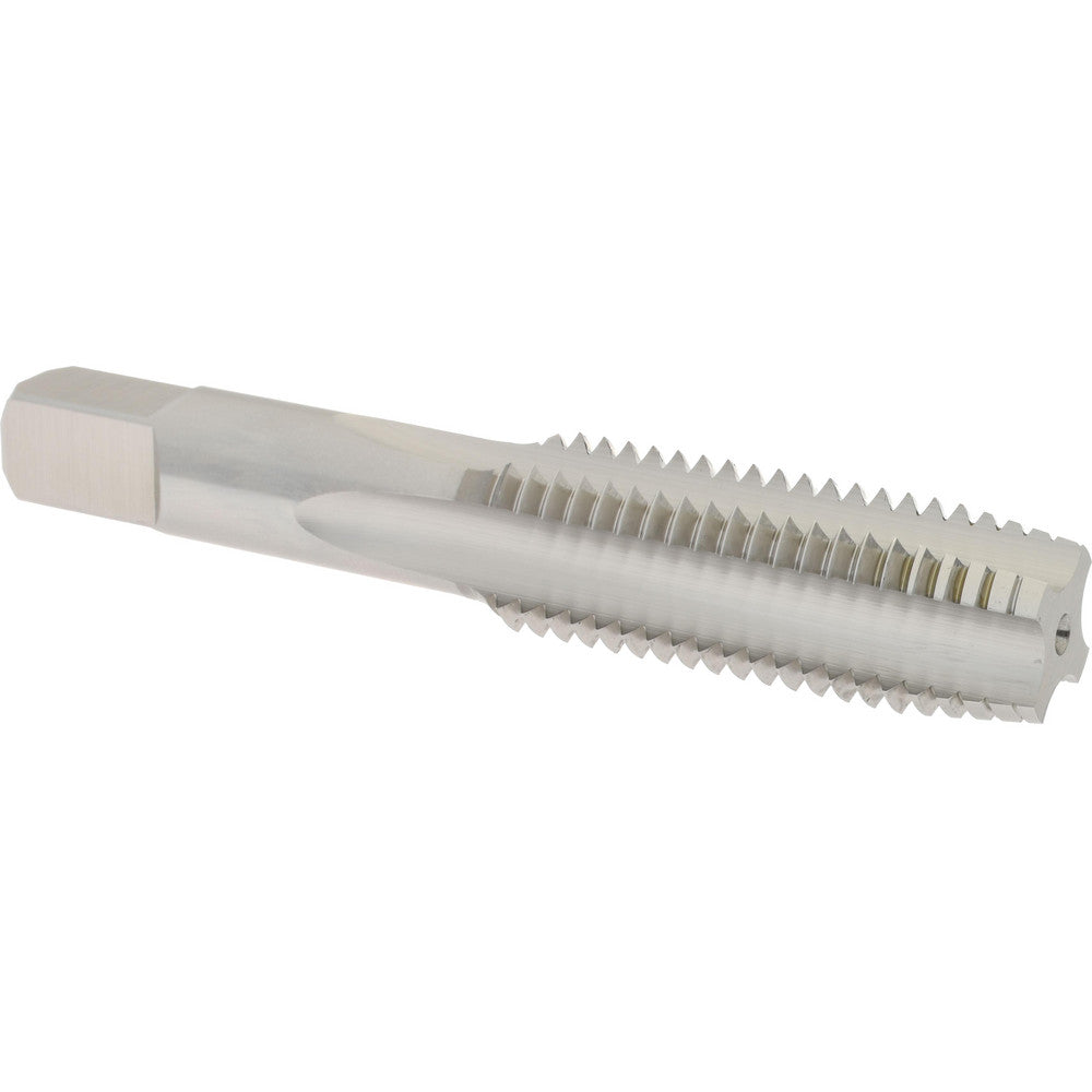 Hertel K014631AS Straight Flute Tap 3/4-10 UNC, 4 Flute, Plug Chamfer, High-Speed Steel, Bright/Uncoated Finish
