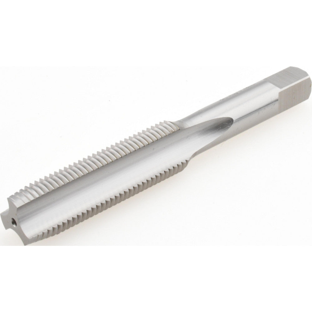 Hertel K008532AS Straight Flute Tap 1/2-20 UNF, 3 Flute, Plug Chamfer, 3B Class of Fit, High-Speed Steel, Bright/Uncoated Finish