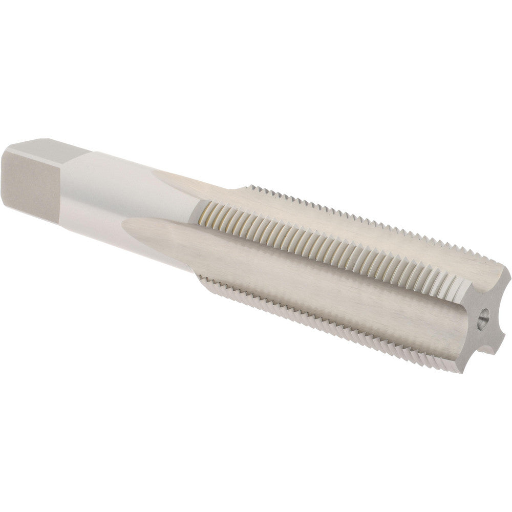 Hertel K008643AS Straight Flute Tap 1-14 UNS, 4 Flute, Plug Chamfer, 3B Class of Fit, High-Speed Steel, Bright/Uncoated Finish