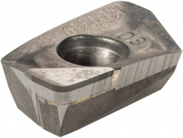 Kennametal 3759084 Milling Insert ANSI EC1008FR-PCD, ISO EDCT10T308PDFR-PCD, KD1410, Diamond Tipped