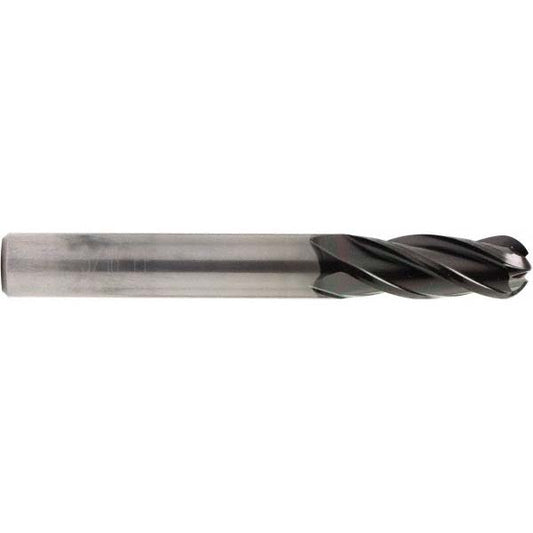 OSG 70300916 Ball End Mill 3/16" Dia, 3/4" LOC, 4 Flute, Solid Carbide