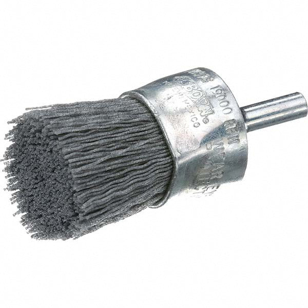 Osborn 0003028700 End Brushes 1/2" Dia, Nylon, Crimped Wire