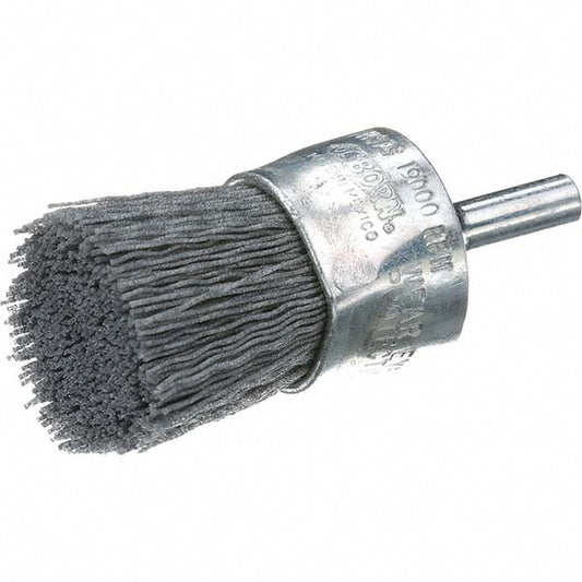 Osborn 0003028700 End Brushes 1/2" Dia, Nylon, Crimped Wire