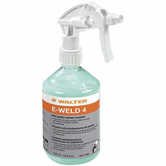 WALTER Surface Technologies 53F403 Water & Plant Based Anti-Spatter 16.9 oz Spray Bottle