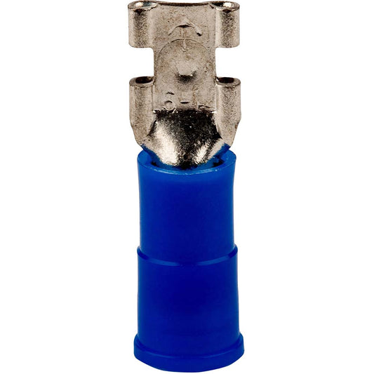 3M 7010349260 Wire Disconnect Female, Blue, Vinyl, 16-14 AWG, 1/4" Tab Width