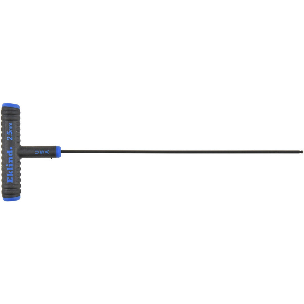 Eklind 64825 T-Handle Hex Key 2.50 mm, Ball End
