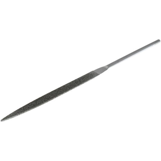 Value Collection 07C-DNF-2001 Half Round Needle Diamond File 5-1/2" OAL, Medium Grade