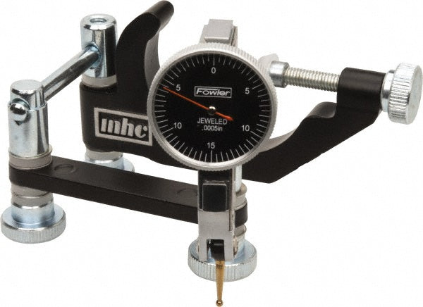 Fowler FOW99991C Dial Indicator & Base Kit 0.03" Range, 0-15-0 Dial Reading