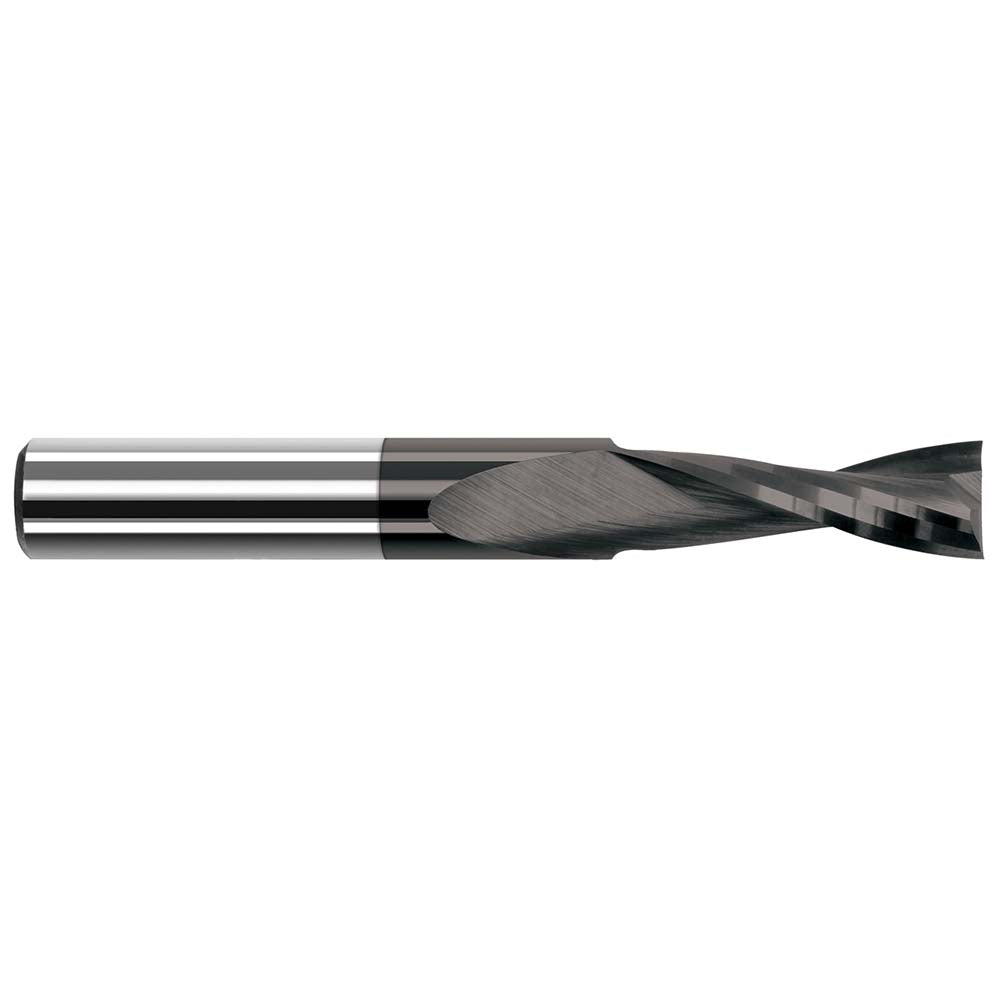 Harvey Tool 48662-C4 Spiral Router Bit 1/16" Dia, 1/8" Shank Dia, 2 Flute, Upcut