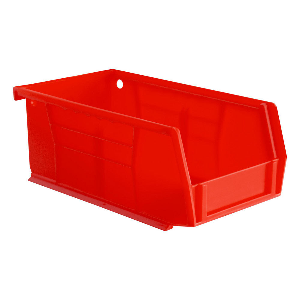 Durham PB30220-17 Plastic Hang & Stack Bin Red