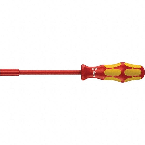 Wera 05005325001 Nut Driver 10 mm Drive, Solid Shaft, Cushion Grip Handle, 237 mm OAL