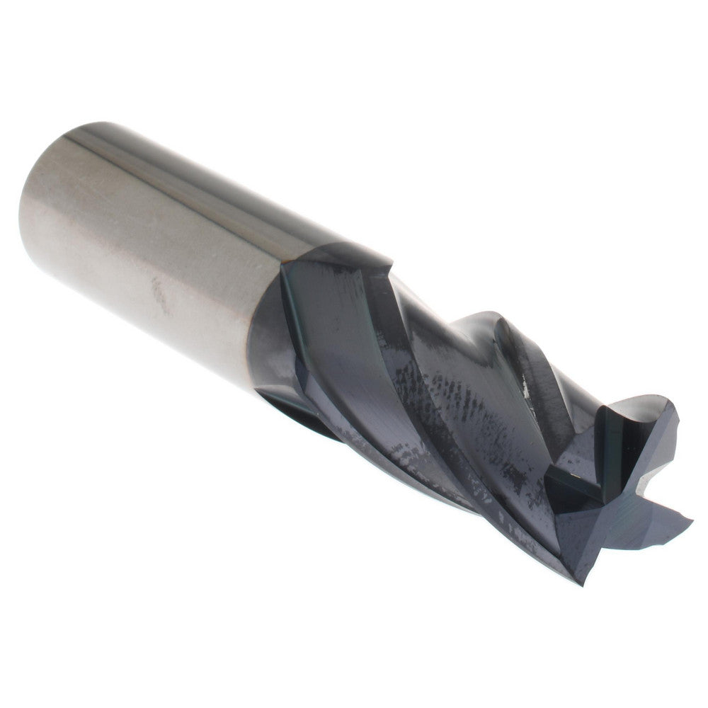 Hertel 77925287 Square End Mill 1/2" Dia, 1" LOC, 4 Flute, Solid Carbide