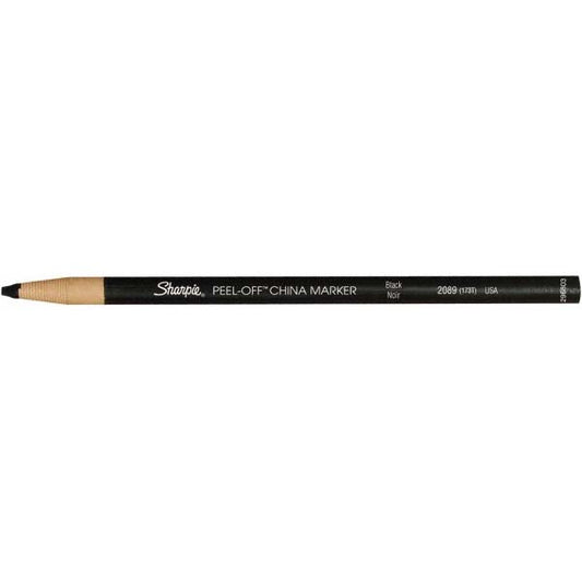 Sharpie 2089 Permanent Marker Black, Wax-Based, Standard Point