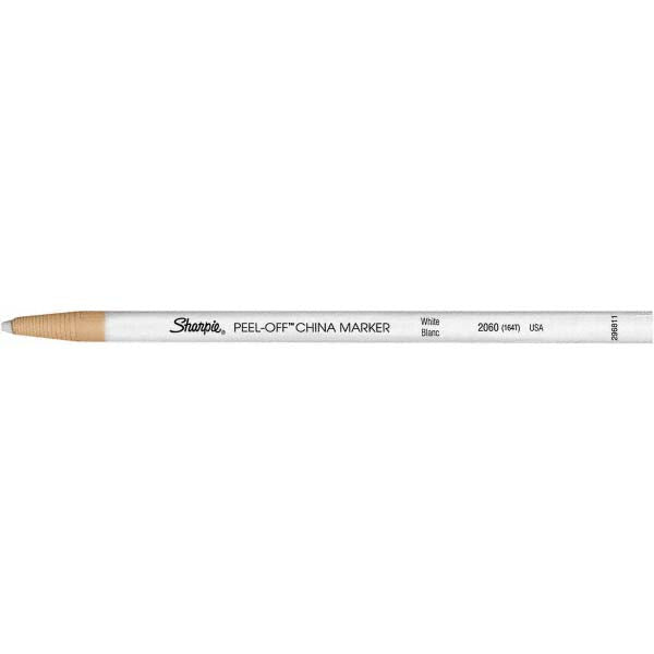 Sharpie 2060 Permanent Marker White, Wax-Based, Standard Point