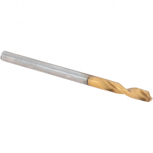 Guhring 9006590024500 Screw Machine Length Drill Bit 0.0965" Dia, 130 &deg, Cobalt