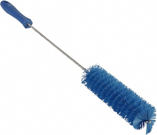 Vikan 53783 Tube Brush, 1.6", 19.7", Stiff, Blue