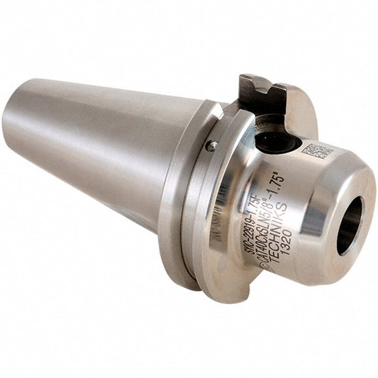 Techniks 22925-1.75F End Mill Holder CAT40 Taper Shank, 1" Hole