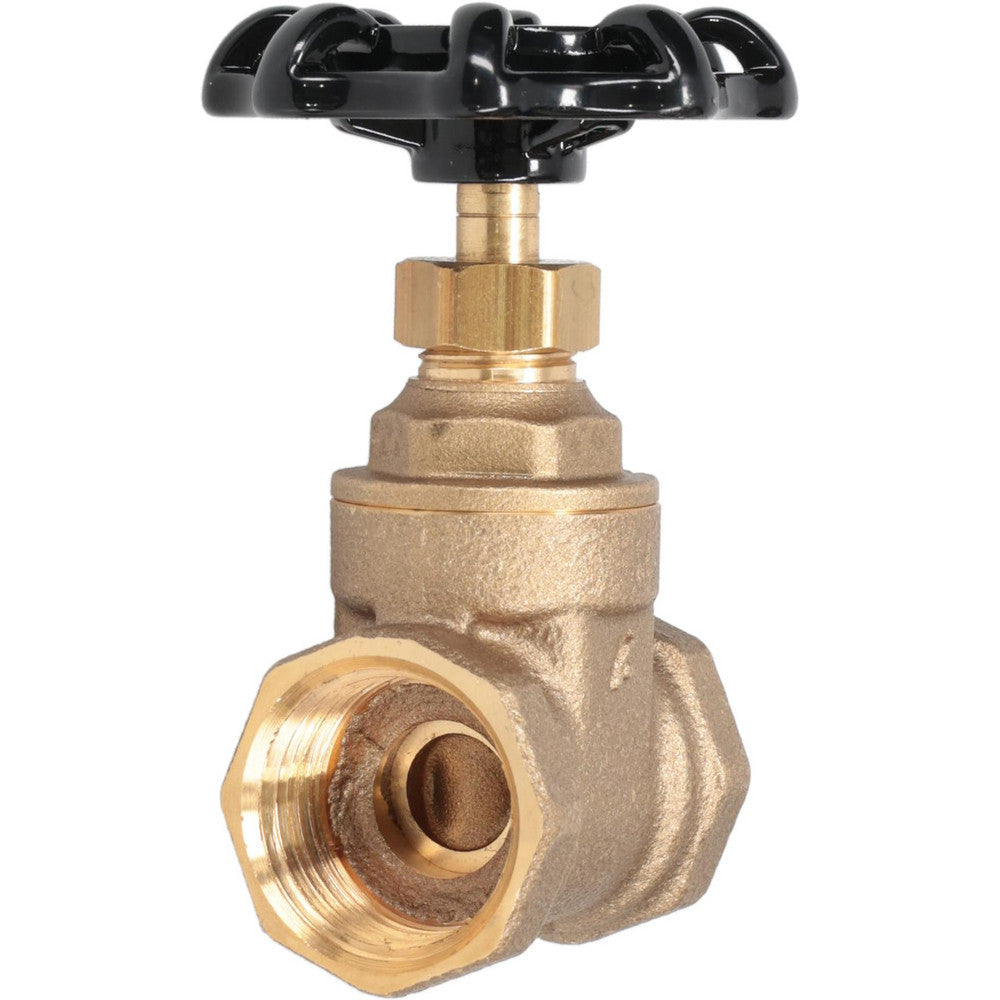 Legend Valve 104-464NL Gate Valve Gate, 3/4" Pipe, FNPT x FNPT, Brass