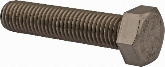 Value Collection HC3X18080-010BX Hex Head Cap Screw M18 x 2.50 x 80 mm, Grade 18-8 & Austenitic Grade A2 Stainless Steel, Uncoated