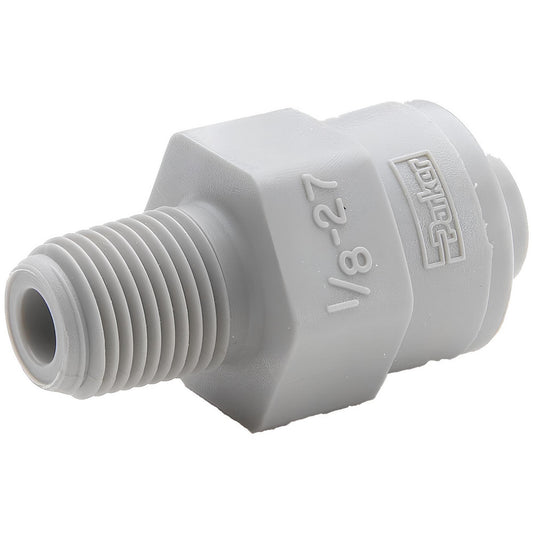 Parker A8MC8-MG Push-To-Connect Tube to Pipe Tube Fitting Connector, 1/2" Thread, 1/2" OD