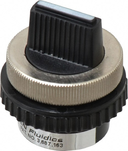 Norgren 5CV-032-000 Manually Operated Valve 0.06" NPT Inlet, 0.06" NPT Outlet, Rotary Switch Detented, Rotary Switch & Detent Actuated