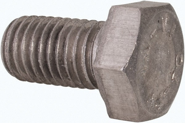 Value Collection HC3XX14025-010BX Hex Head Cap Screw M14 x 2.00 x 25 mm, Grade 316 & Austenitic Grade A4 Stainless Steel, Uncoated