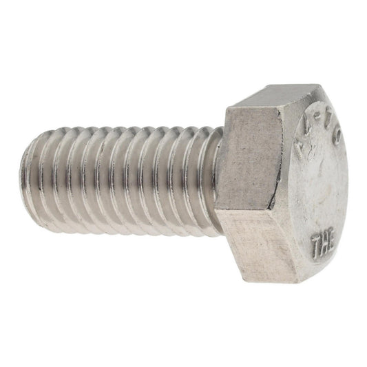 Value Collection HC3XX14030-010BX Hex Head Cap Screw M14 x 2.00 x 30 mm, Grade 316 & Austenitic Grade A4 Stainless Steel, Uncoated