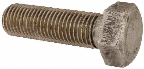 Value Collection HC3XX30100-001BX Hex Head Cap Screw M30 x 3.50 x 100 mm, Grade 316 & Austenitic Grade A4 Stainless Steel, Uncoated