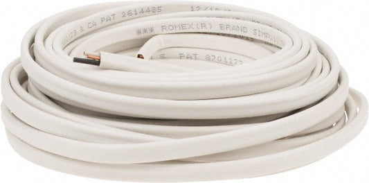 Southwire 28827422 Building Wire NM-B, 14 AWG, Polyvinyl Chloride, Solid Core, 50' Long