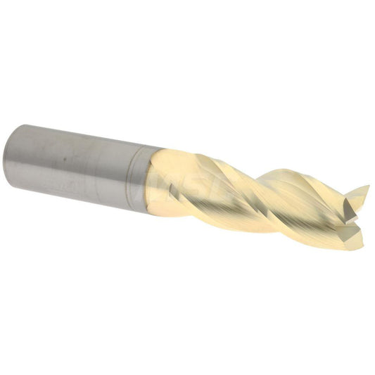 Accupro 314920 Square End Mill 5/8'' Dia, 1-5/8'' LOC, 5/8'' Shank Dia, 3-1/2'' OAL, 3 Flutes, Solid Carbide