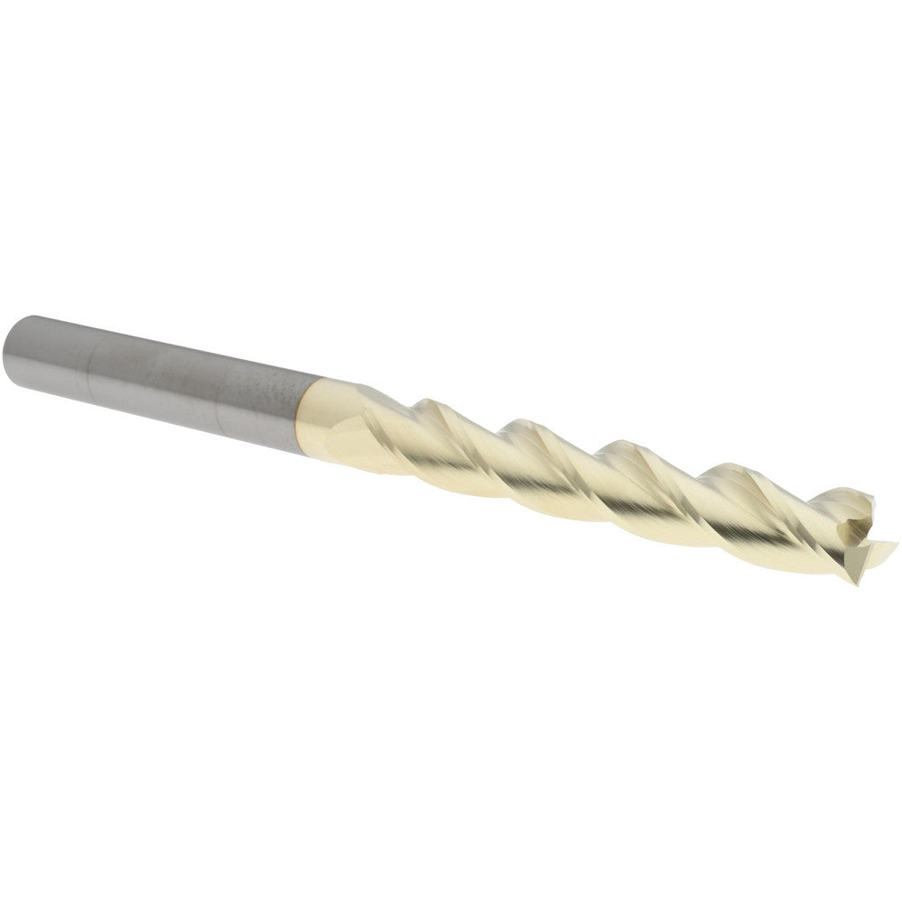 Accupro 314965 Square End Mill 5/8" Dia, 4" LOC, 3 Flutes, Solid Carbide