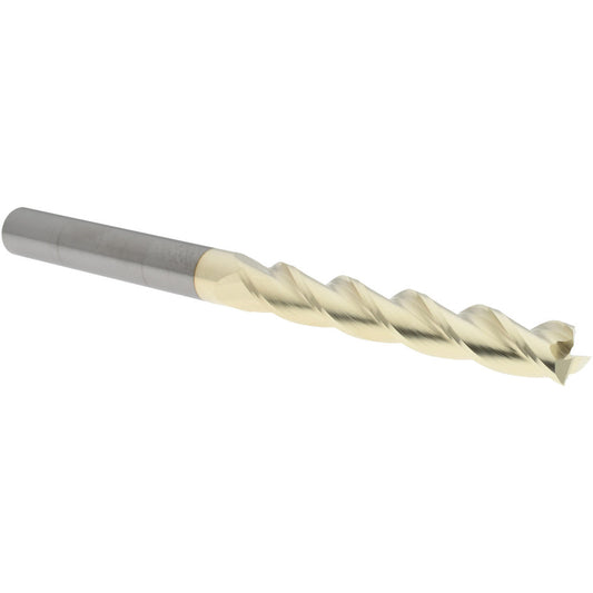 Accupro 314965 Square End Mill 5/8" Dia, 4" LOC, 3 Flutes, Solid Carbide