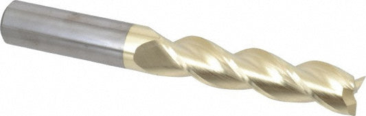 Accupro 315029 Square End Mill 3/4'' Dia, 3-1/4'' LOC, 3/4'' Shank Dia, 6'' OAL, 3 Flutes, Solid Carbide