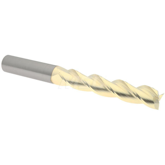 Accupro 315039 Square End Mill 3/4'' Dia, 4'' LOC, 3/4'' Shank Dia, 7'' OAL, 3 Flutes, Solid Carbide