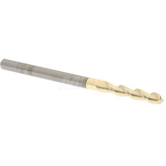 Accupro 312934 Square End Mill 1/8'' Dia, 5/8'' LOC, 1/8'' Shank Dia, 2'' OAL, 2 Flutes, Solid Carbide