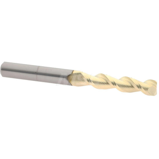 Accupro 313067 Square End Mill 1/4'' Dia, 1-1/8'' LOC, 1/4'' Shank Dia, 2-1/2'' OAL, 2 Flutes, Solid Carbide