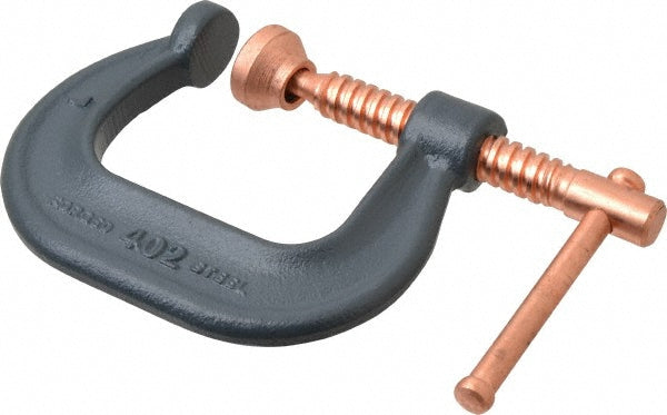 Wilton 14215 C-Clamp 2-1/8" Max Opening, 2-5/8" Throat Depth, Forged Steel