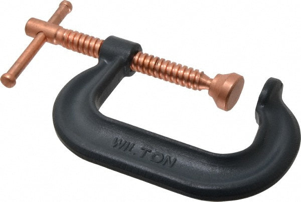 Wilton 14229 C-Clamp 3" Max Opening, 2-1/2" Throat Depth, Forged Steel