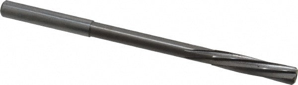 Magafor 88860005040 Chucking Reamer 5.04 mm Dia, 3-25/64" OAL, 29/32" Flute Length, Spiral Flute, Straight-Cylindrical Shank, Solid Carbide
