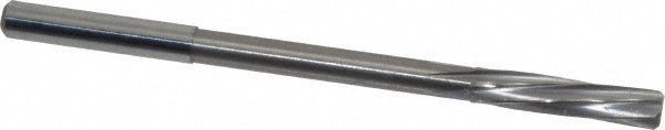 Magafor 88860006030 Chucking Reamer 6.03 mm Dia, 3-31/32" OAL, 1-7/64" Flute Length, Spiral Flute, Straight-Cylindrical Shank, Solid Carbide