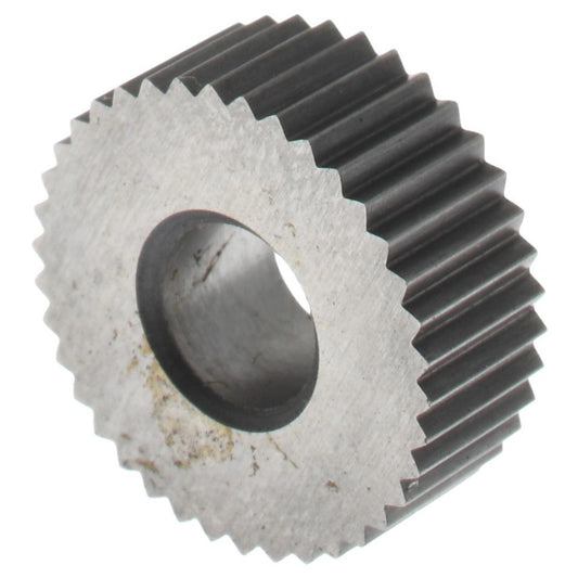 STAFFORD SPECIAL TOOLS EPS-225 Standard Knurl Wheel 1/2" Dia, 90 &deg Tooth Angle, 25 TPI, Straight, High Speed Steel