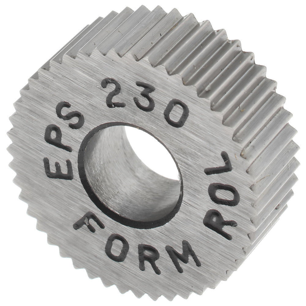 STAFFORD SPECIAL TOOLS EPS-230 Standard Knurl Wheel 1/2" Dia, 90 &deg Tooth Angle, 30 TPI, Straight, High Speed Steel