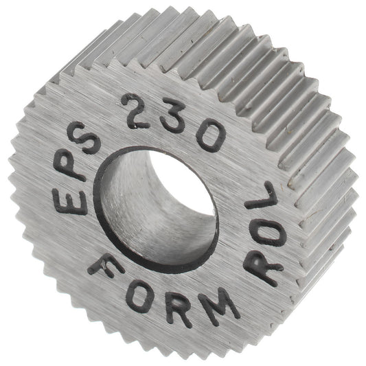 STAFFORD SPECIAL TOOLS EPS-230 Standard Knurl Wheel 1/2" Dia, 90 &deg Tooth Angle, 30 TPI, Straight, High Speed Steel