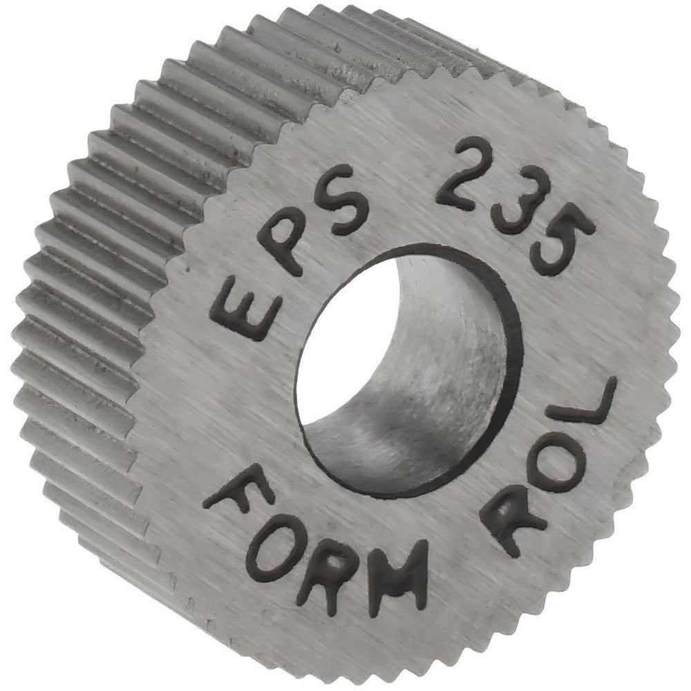 STAFFORD SPECIAL TOOLS EPS-235 Standard Knurl Wheel 1/2" Dia, 90 &deg Tooth Angle, 35 TPI, Straight, High Speed Steel