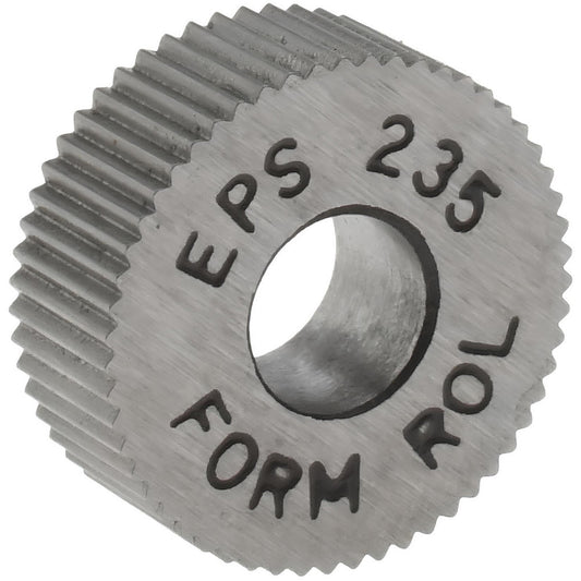 STAFFORD SPECIAL TOOLS EPS-235 Standard Knurl Wheel 1/2" Dia, 90 &deg Tooth Angle, 35 TPI, Straight, High Speed Steel