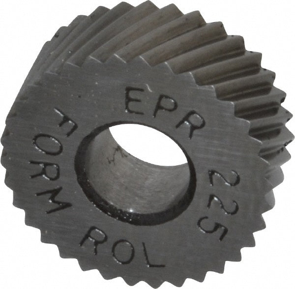 STAFFORD SPECIAL TOOLS EPR-225 Standard Knurl Wheel 1/2" Dia, 90 &deg Tooth Angle, 25 TPI, Diagonal, High Speed Steel