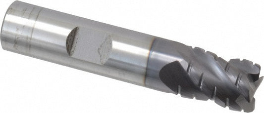 ProMax 120-03224 Roughing & Finishing End Mill 1/2" Dia, 4 Flutes, 0.02" Corner Radius, Corner Radius End, Solid Carbide